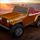 Image for article titled Jeepster Beach Concept Is What Happens When You Stuff A New Wrangler In A 53-Year-Old Shell